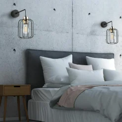 Kinkiet loftowy czarny GALAXY NEW