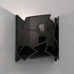 Kinkiet nowoczesny czarny CAMO I