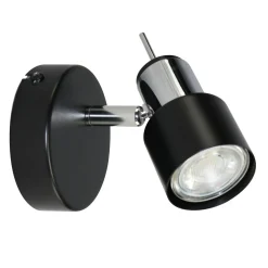 Kinkiet spot czarny ORO STERNA