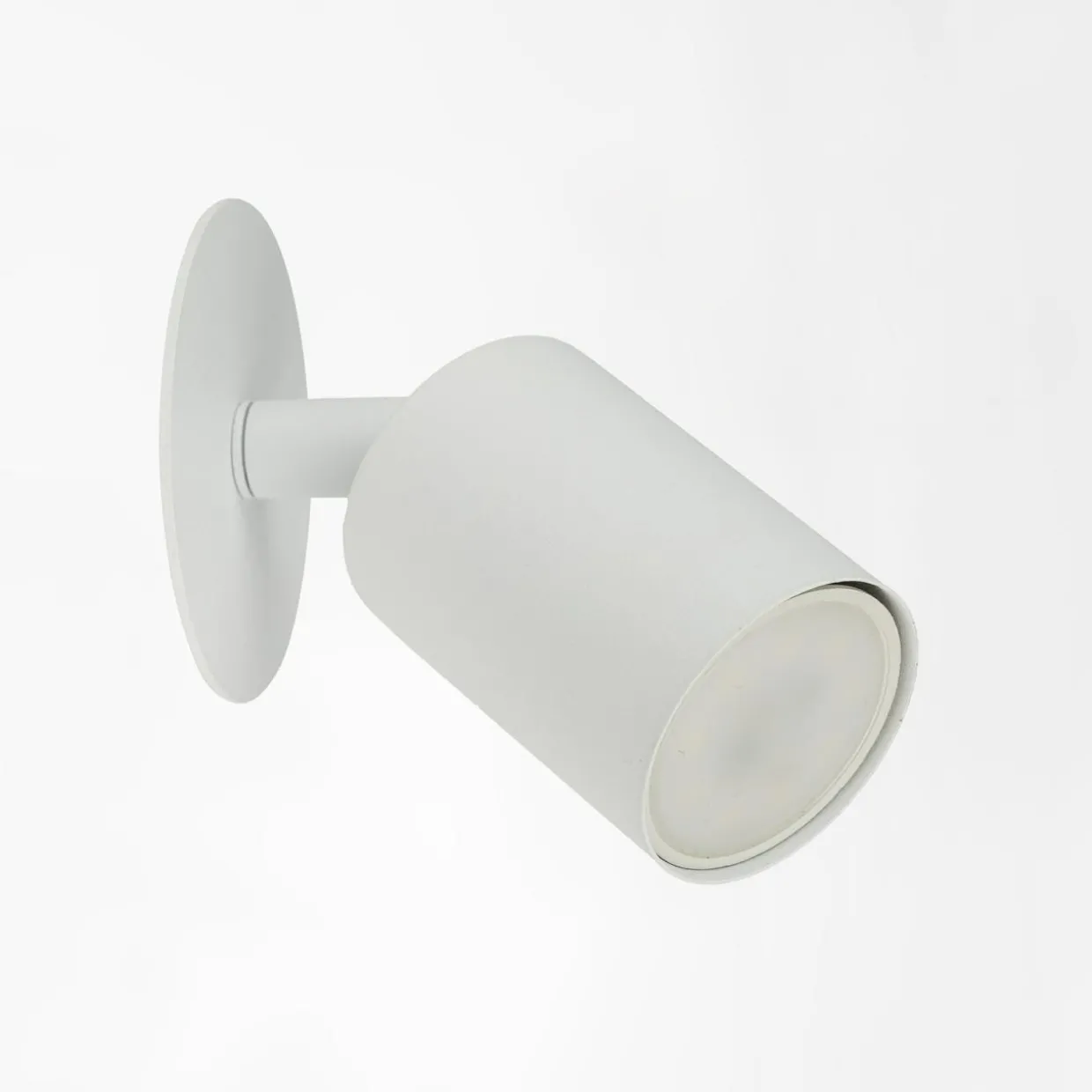 Kinkiet spot podtynkowy 1 reflektor biały NEX