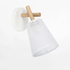 Kinkiet z abażurem biały VAIO