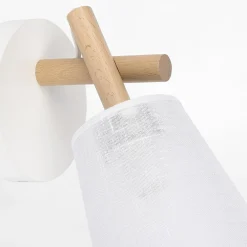 Kinkiet z abażurem biały VAIO