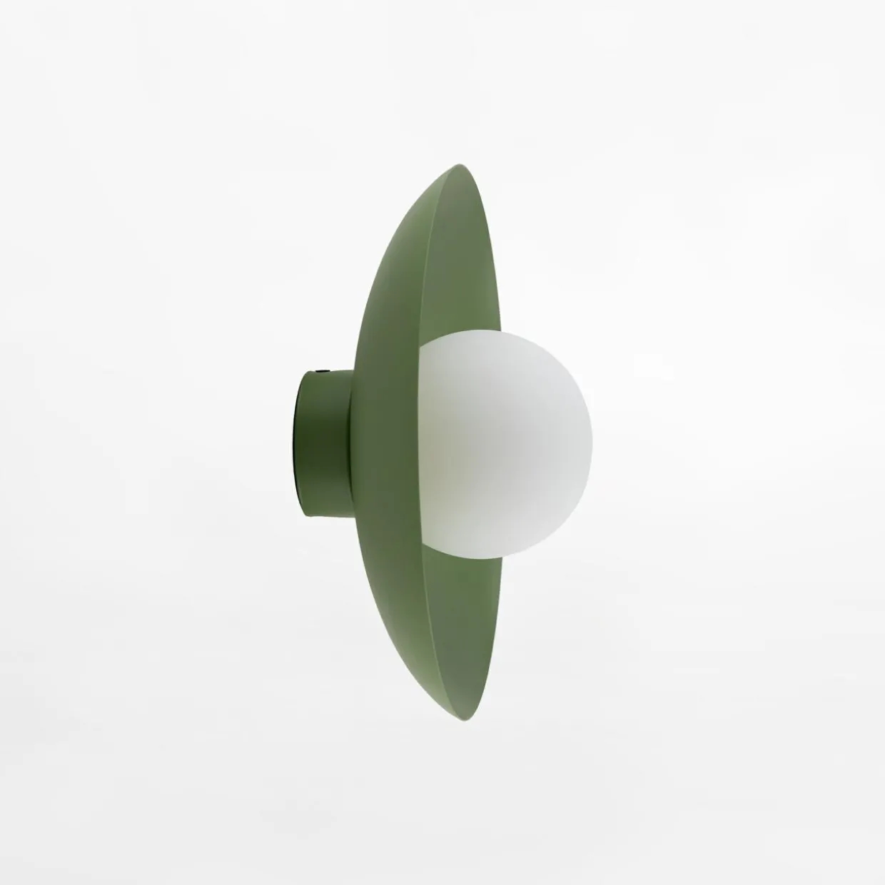 Kinkiet zielony SLATE PEAPOD GLASS