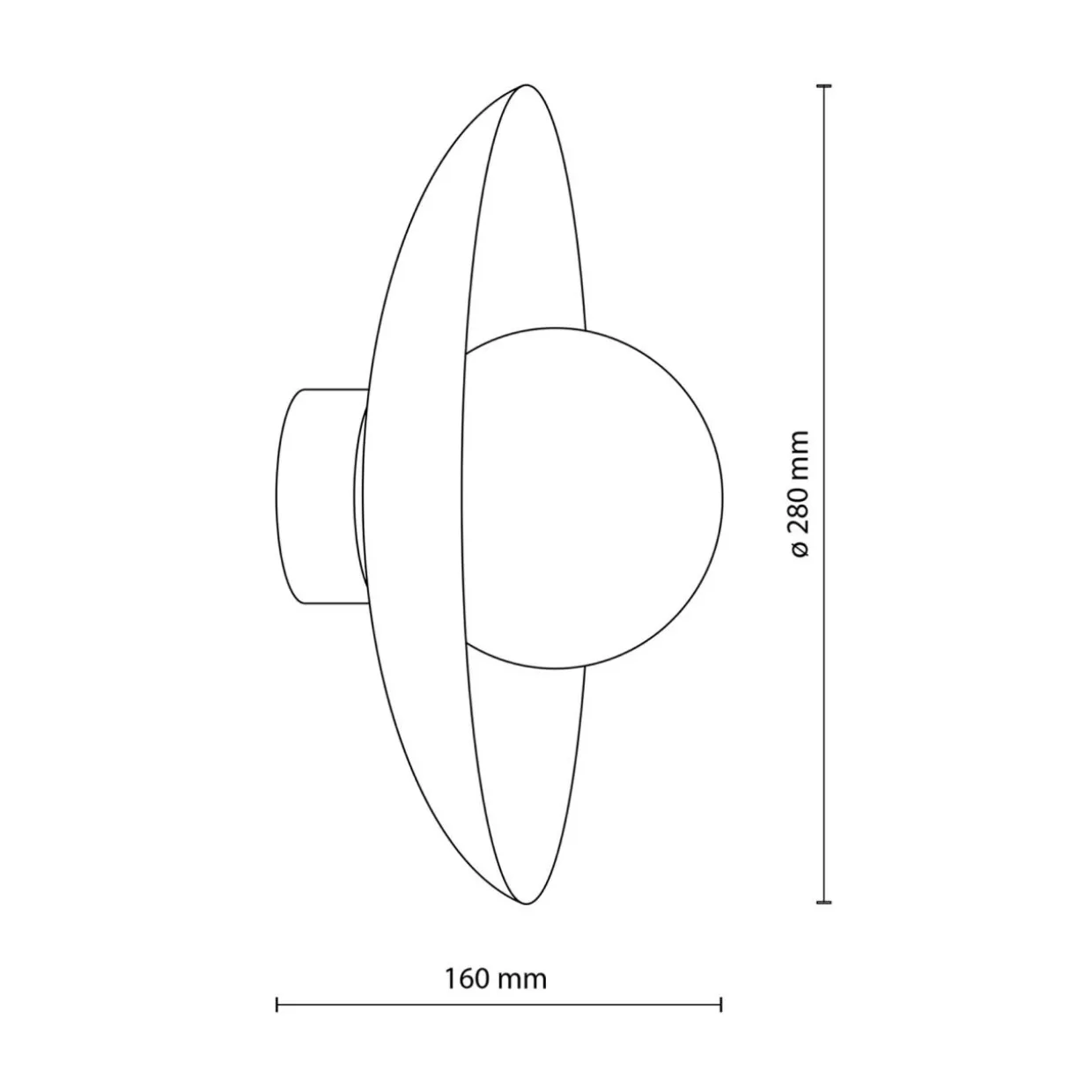 Kinkiet zielony SLATE PEAPOD GLASS