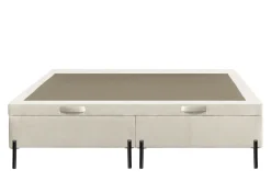 Łóżko beżowe DONNA DUO SOFT 140 cm