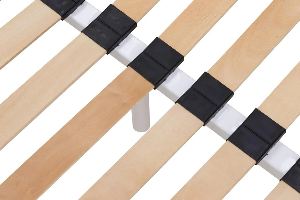 Łóżko białe - ze stelażem ANTIC 180x200 cm