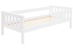 Łóżko dziecięce białe OLEK 80x180 cm