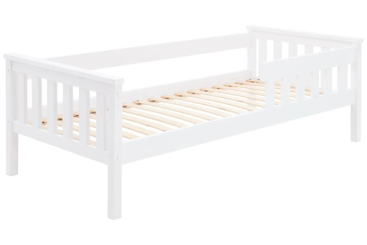 Łóżko dziecięce białe OLEK 80x180 cm
