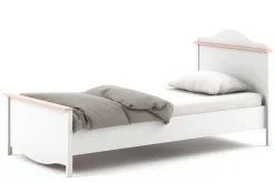 Łóżko MIA MI-08 ze stelażem, z materacem