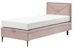 Łóżko różowe DONNA UNO PLUS 90 cm