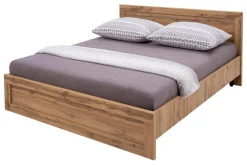 Łóżko rustykalne ze stelażem MORTIZ 180x200 cm