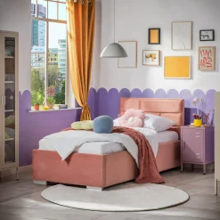 Łóżko SANTE 90x200 z pojemnikiem, ze stelażem