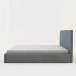 Łóżko welurowe ROCK 160x200 cm