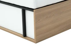 Łóżko z materacem i pojemnikiem 90 cm lewe IMOLA