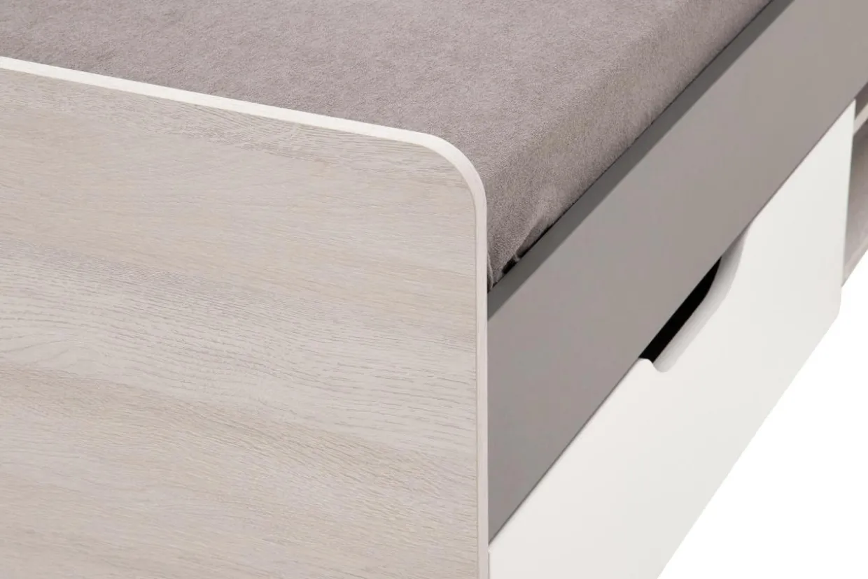 Łóżko z szufladami REMO 120x200 cm