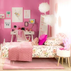 Łóżko ze stelażem białe VIVA 120x200 cm