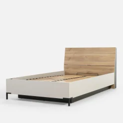 Łóżko ze stelażem i pojemnikiem MAZE 120x200