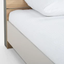 Łóżko ze stelażem i pojemnikiem MAZE 120x200