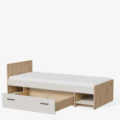 Łóżko ze stelażem, 90x200