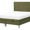Łóżko zielone DONNA FIR 180 cm