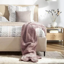 Koc ORSO różowy 150x200 cm