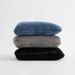 Koc podróżny 2w1, szary TRAVEL BLANKET 130x160 cm