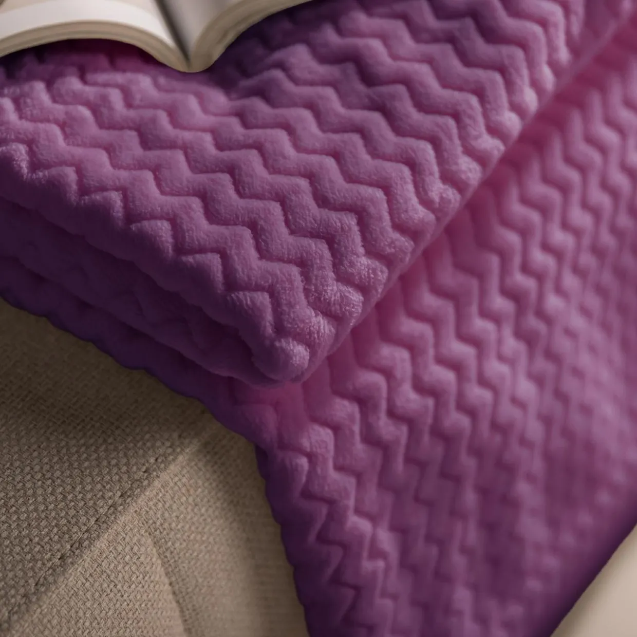 Koc VIVIO LILA 130x160 cm