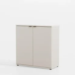 Komoda 2 - drzwiowa GANYMEDE jasny beż