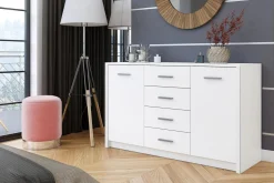 Komoda biała GRAZ 2D4S