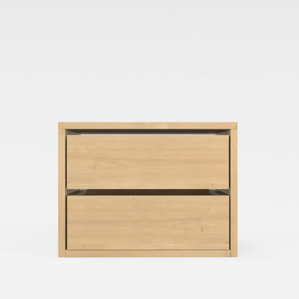 Komoda do szafy z 2 szufladami 50 cm ADBOX S dąb artisan