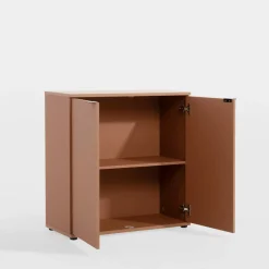 Komoda 2-drzwiowa GANYMEDE terracotta