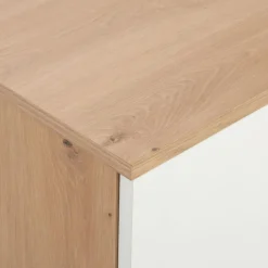 Komoda 2-drzwiowa IKOLI biała