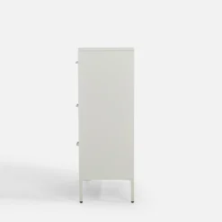 Komoda metalowa z szufladami BLEIZ jasnoszara