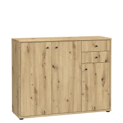 Komoda niska TEMPRA 2 3D2S dąb artisan