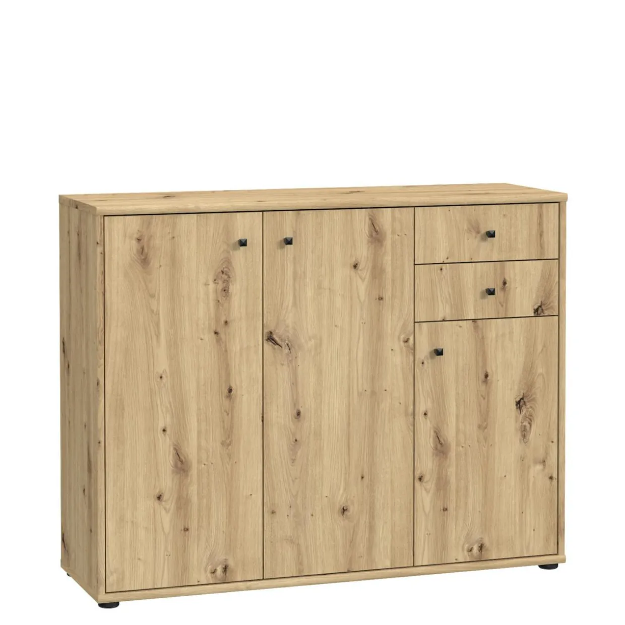 Komoda niska TEMPRA 2 3D2S dąb artisan