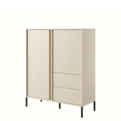 Komoda wysoka beżowa DAST