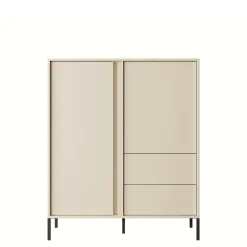 Komoda wysoka beżowa DAST