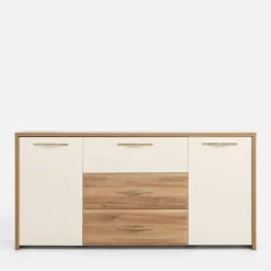 Komoda z 3 szufladami GALA wysoki połysk