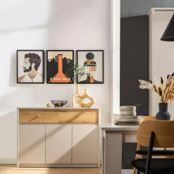 Komoda z 2 szufladami KARIN 125,8 cm