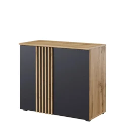 Komoda z lamelami MALAGA