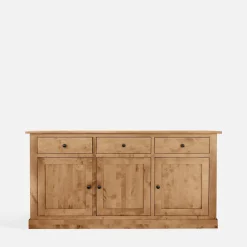 Komoda z litego drewna PAOLA brzoza naturalna