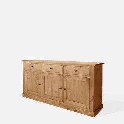 Komoda z litego drewna PAOLA brzoza naturalna