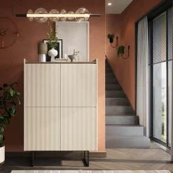 Komoda z oświetleniem LAGO 98 cm