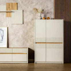 Komoda z oświetleniem OAK SQUERE 95,3 cm