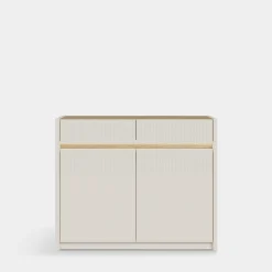 Komoda z oświetleniem OAK SQUERE 105,3 cm