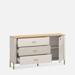 Komoda z szafką i szufladami RUBEN