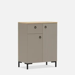 Komoda z szafkami i szufladą DOMINICA