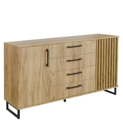 Komoda z szufladami i lamelami MALMO