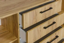 Komoda z szufladami i lamelami MALMO