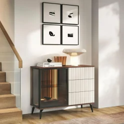 Komoda z szufladami i oświetleniem VICI